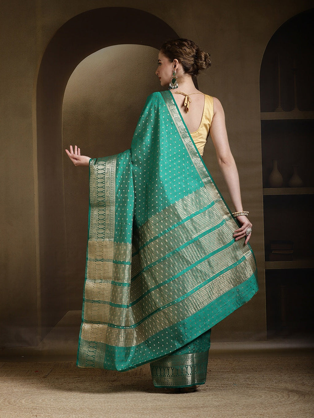 Woven Design Art Silk Saree
