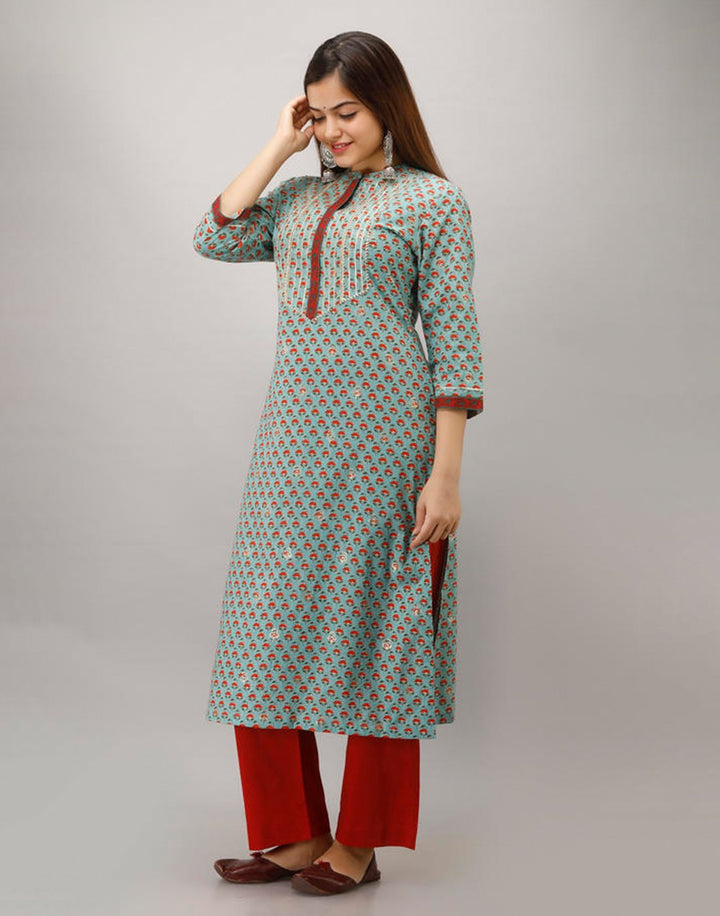 Printed Cotton Kurti