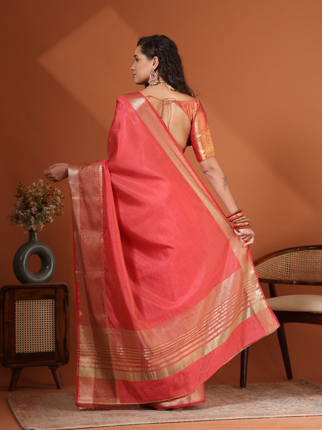 Woven Design Art Silk Saree