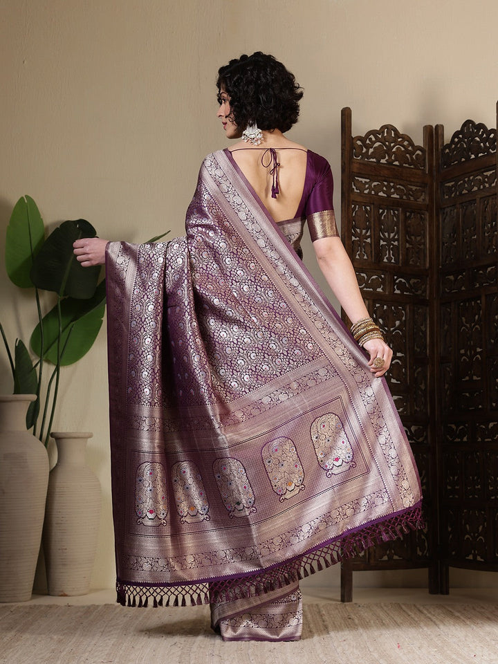 Woven Design Art Silk Saree