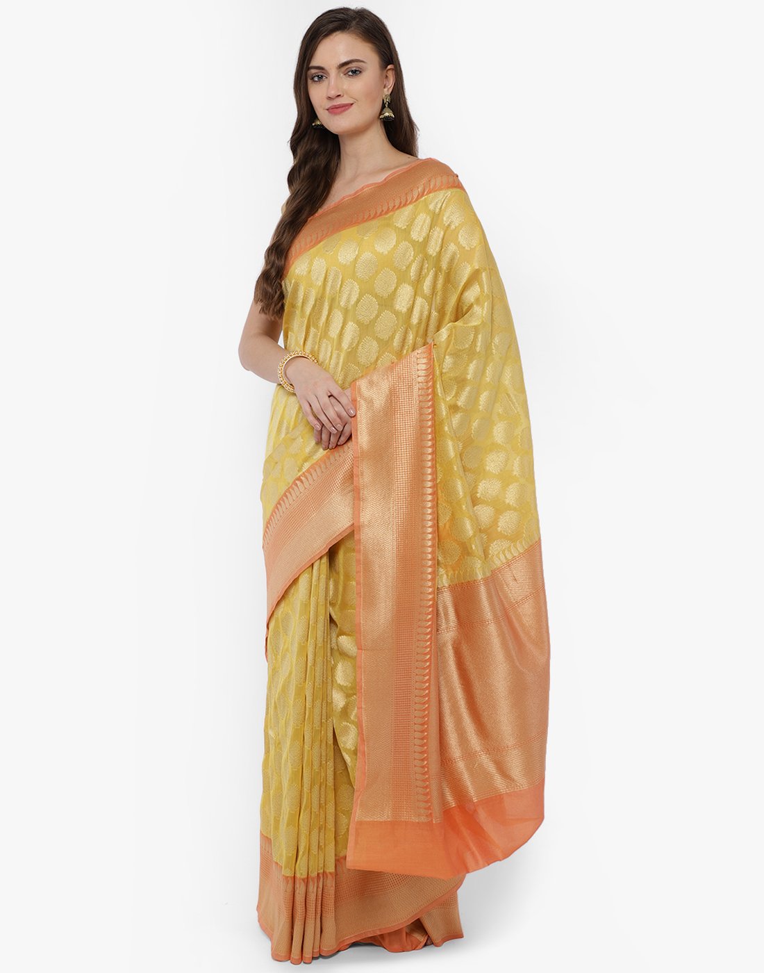 MBZ Meena Bazaar-Cotton Woven Saree