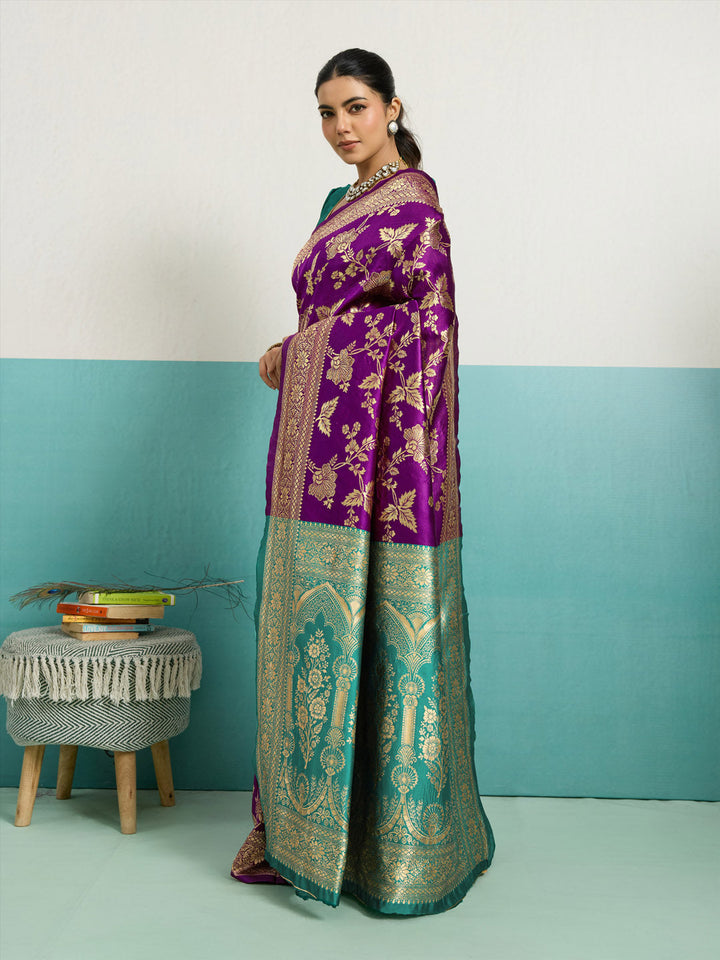 Woven Design Art Silk Saree