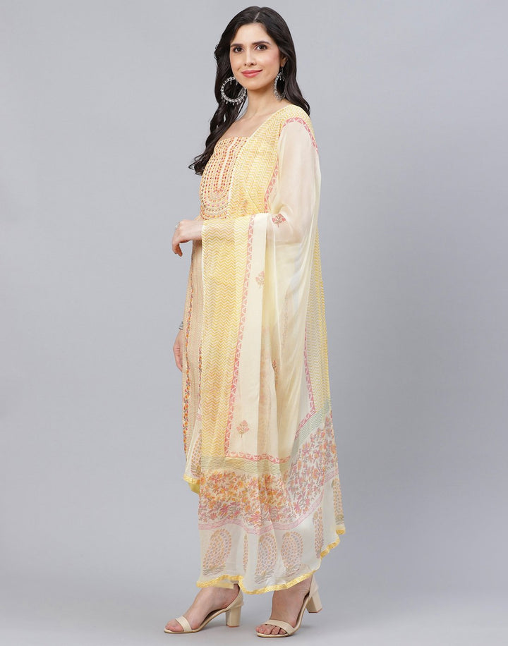 Printed Cotton Suit Piece
