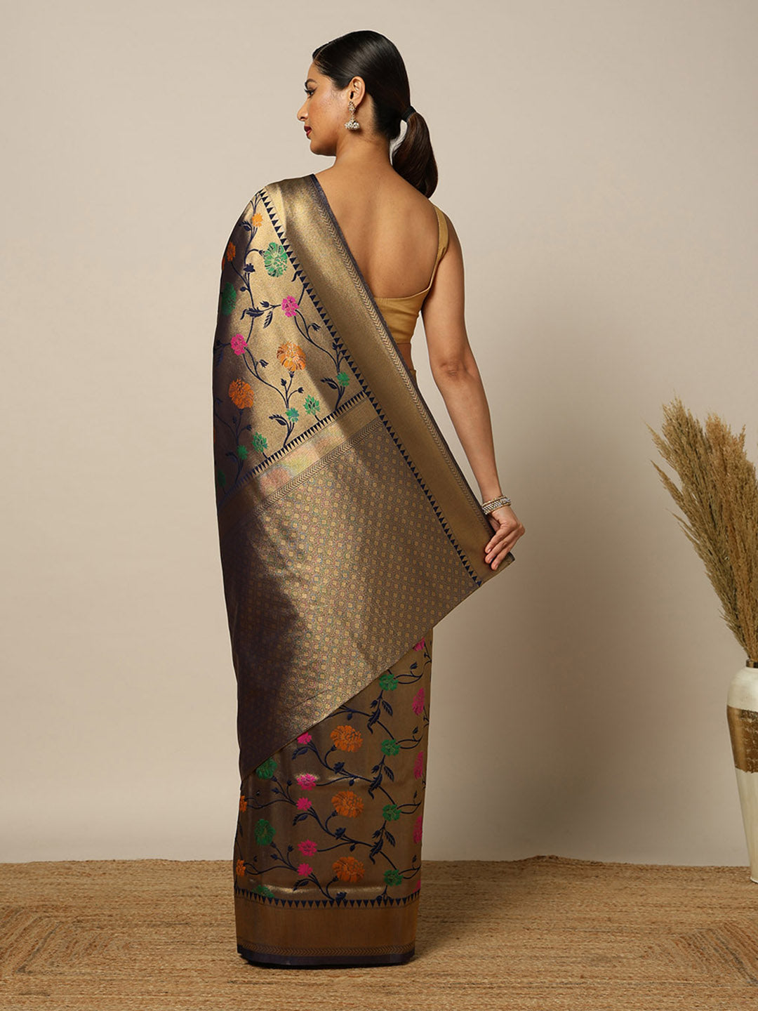 Woven Design Kanjivaram Saree