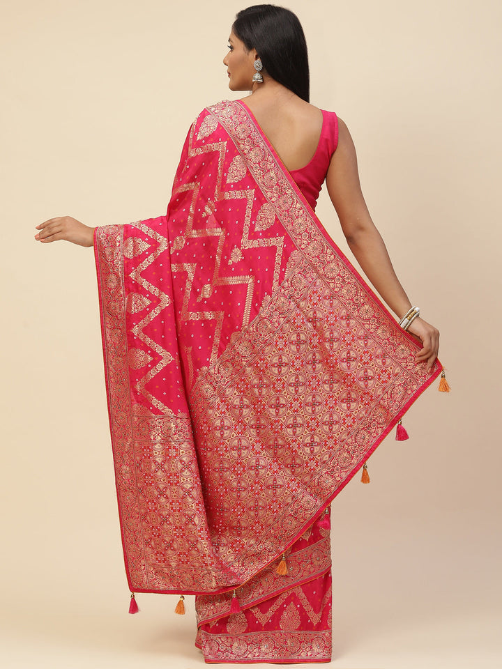 Stone Embroidered Banarasi Saree