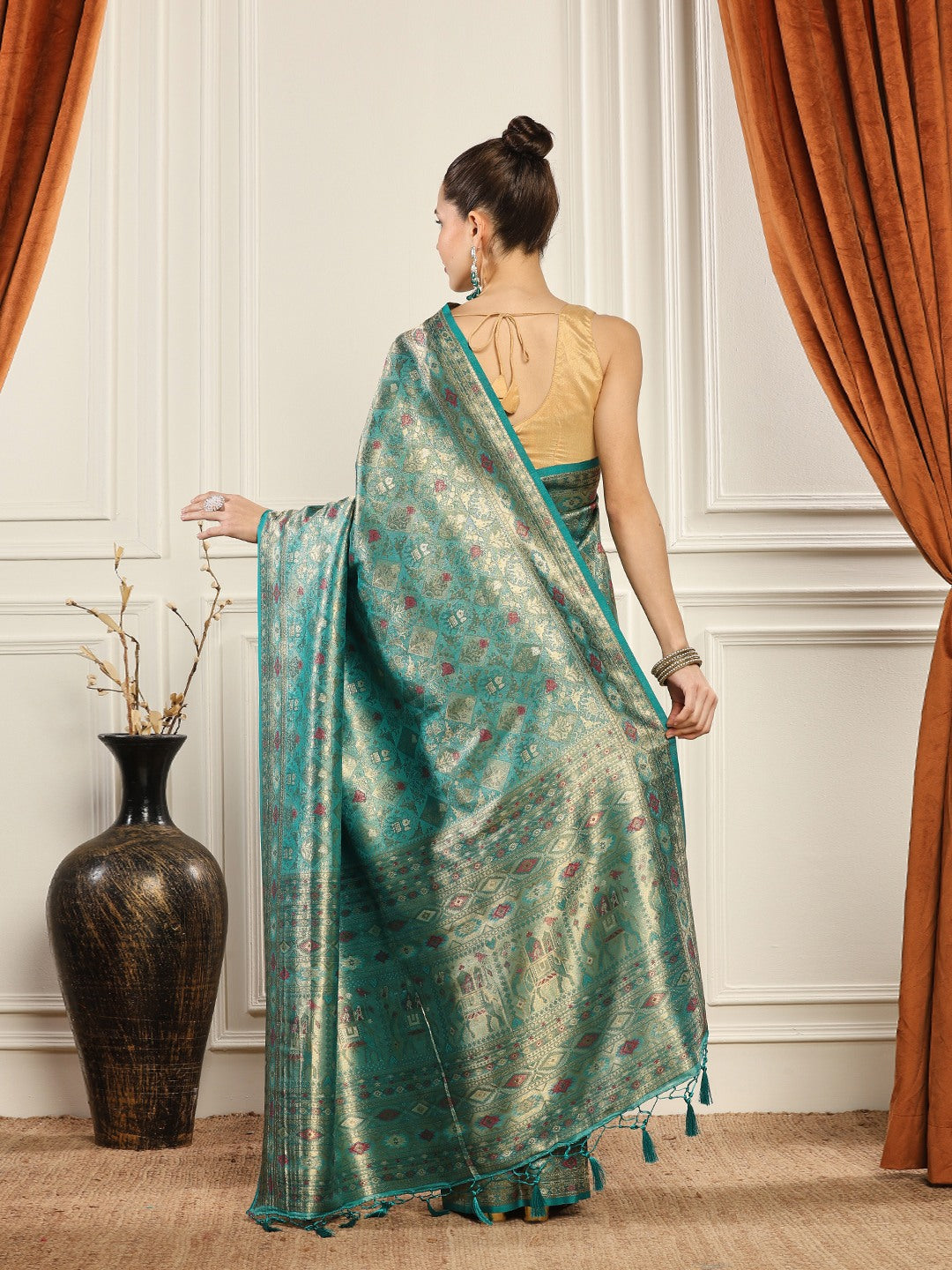 Woven Design Art Silk Saree