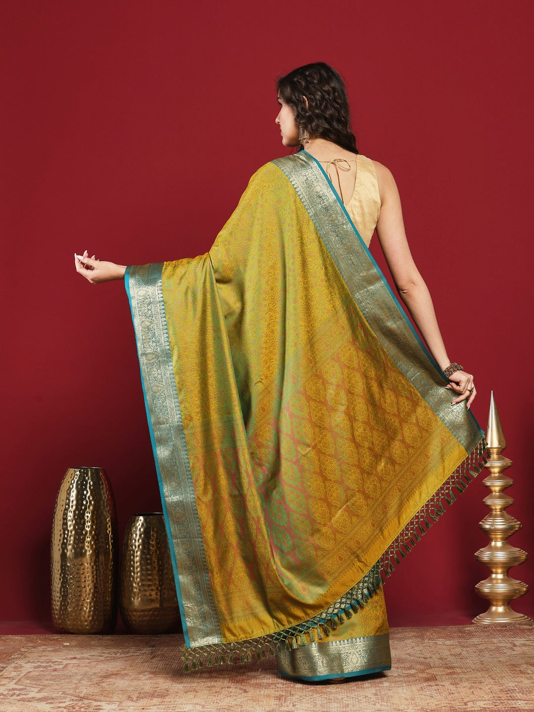 Woven Design Art Silk Saree