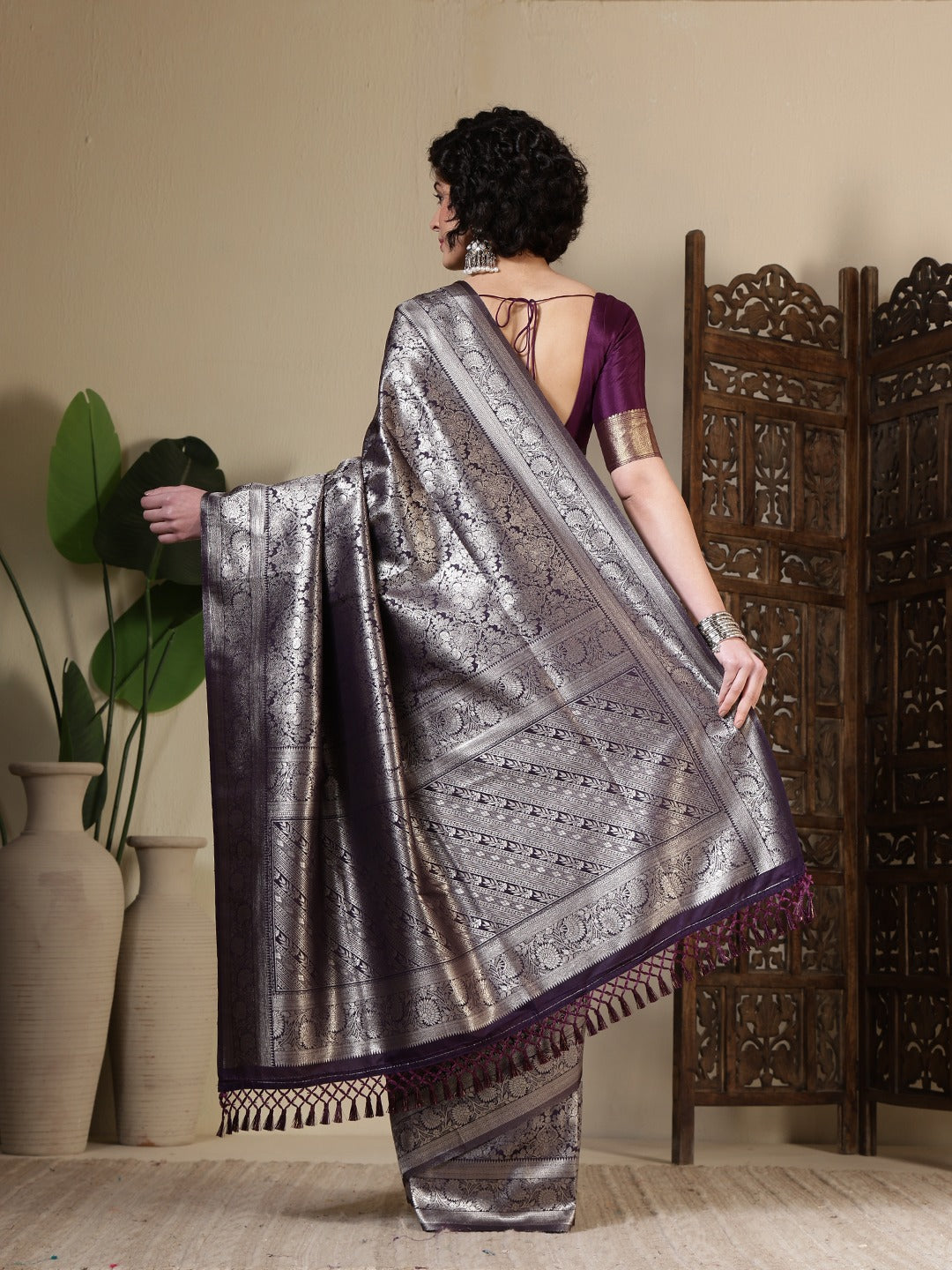 Woven Design Art Silk Saree