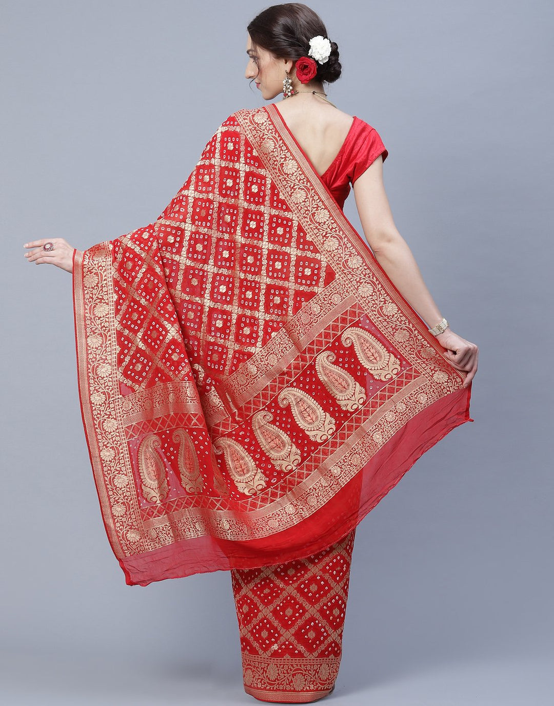 Beautiful Banarasi Gharchola  Saree