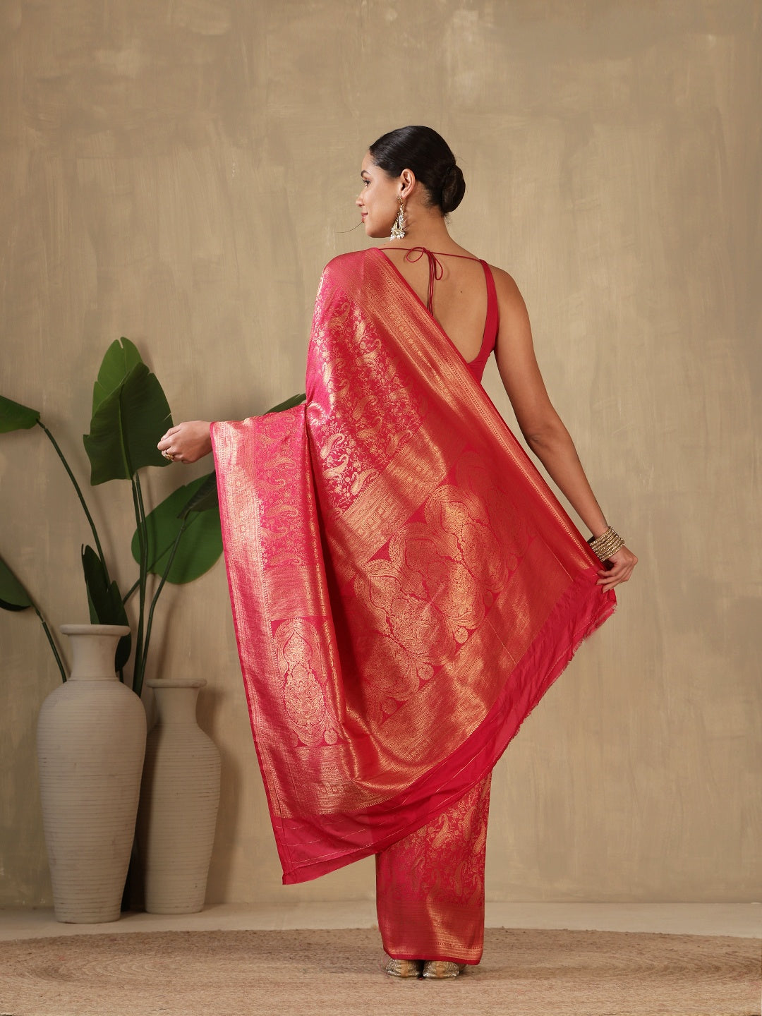 Woven Design Art Silk Saree