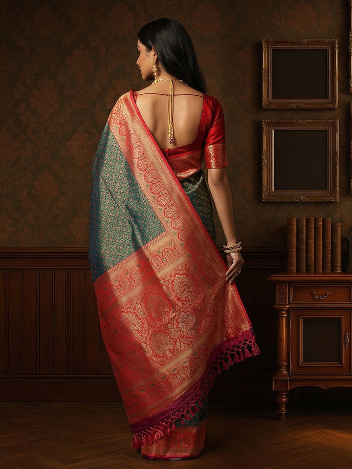 Woven Design Art Silk Saree