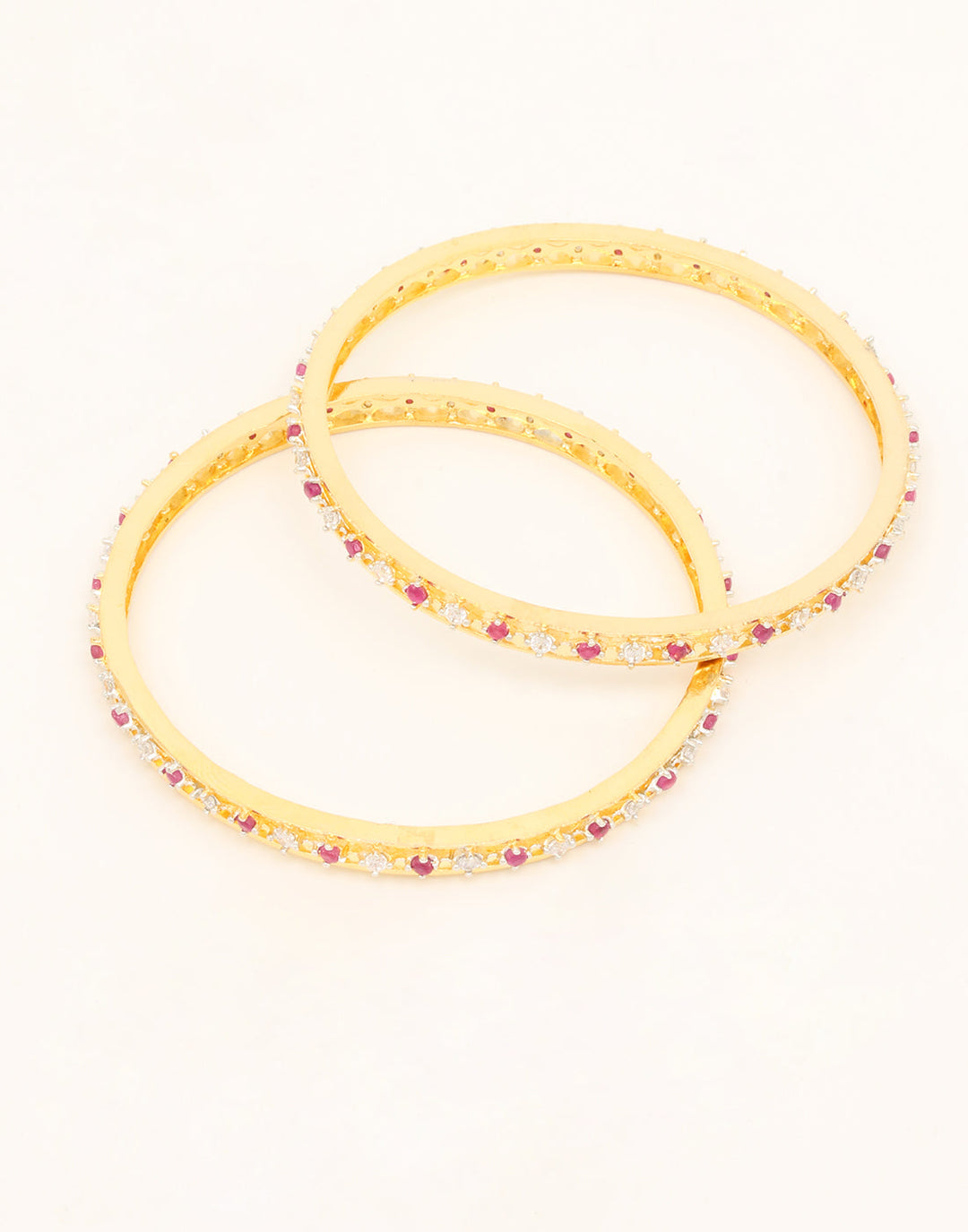 Golden And Diamond Bangles