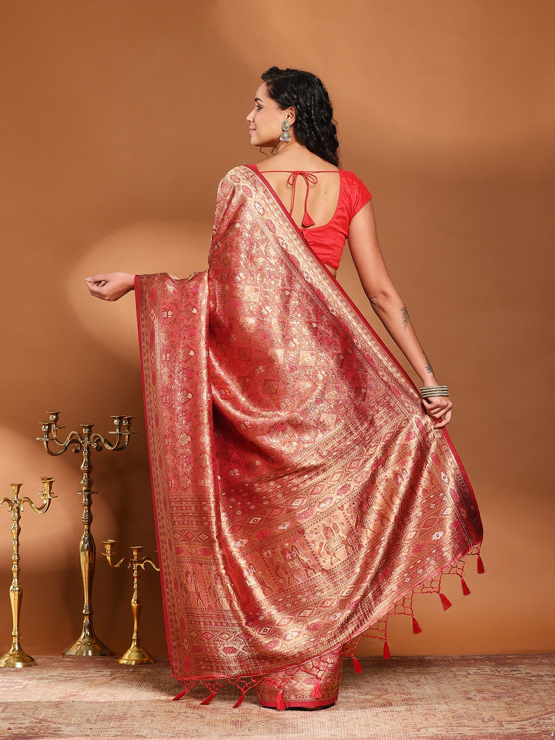 Woven Design Art Silk Saree