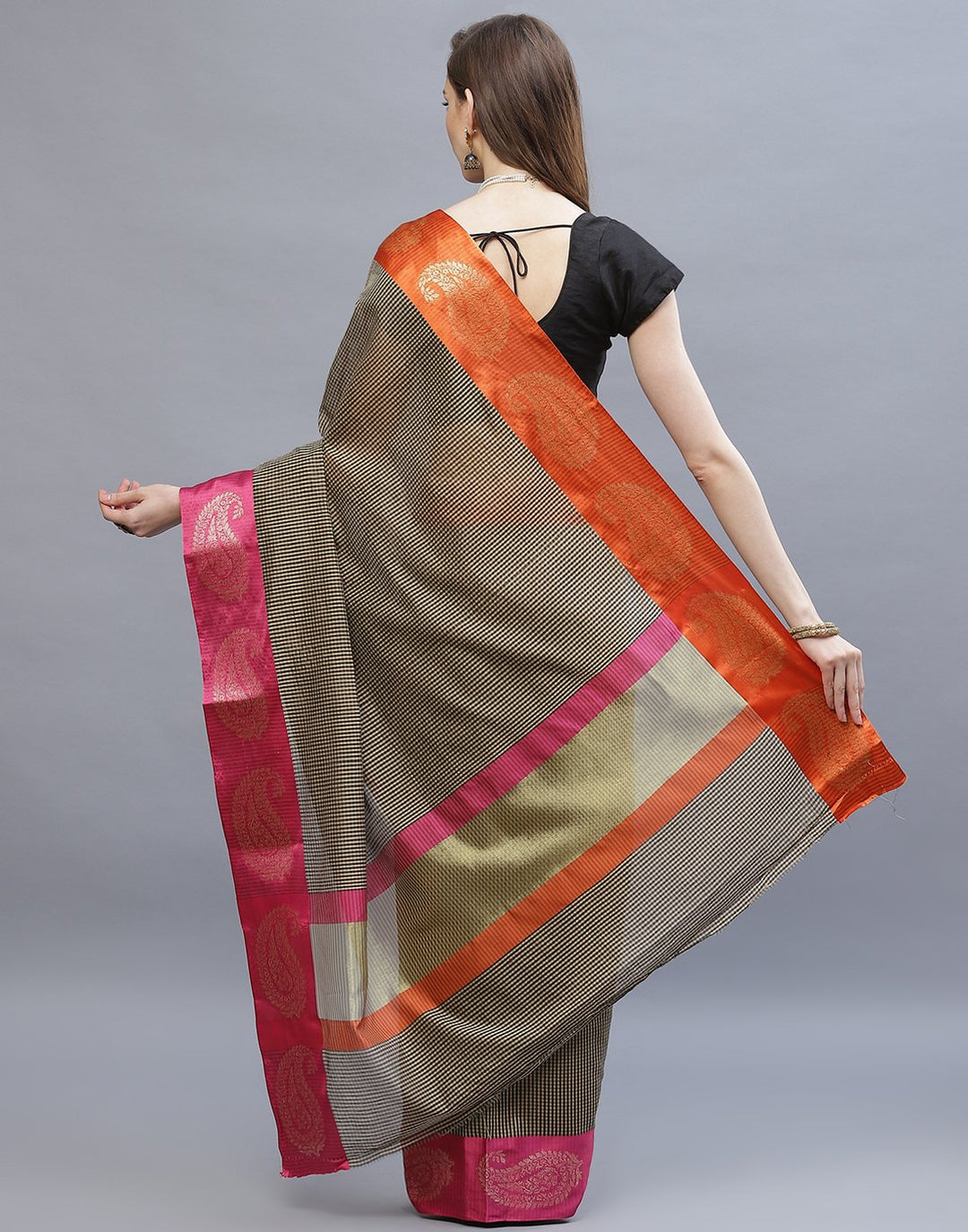 WOVEN COTTON SAREE