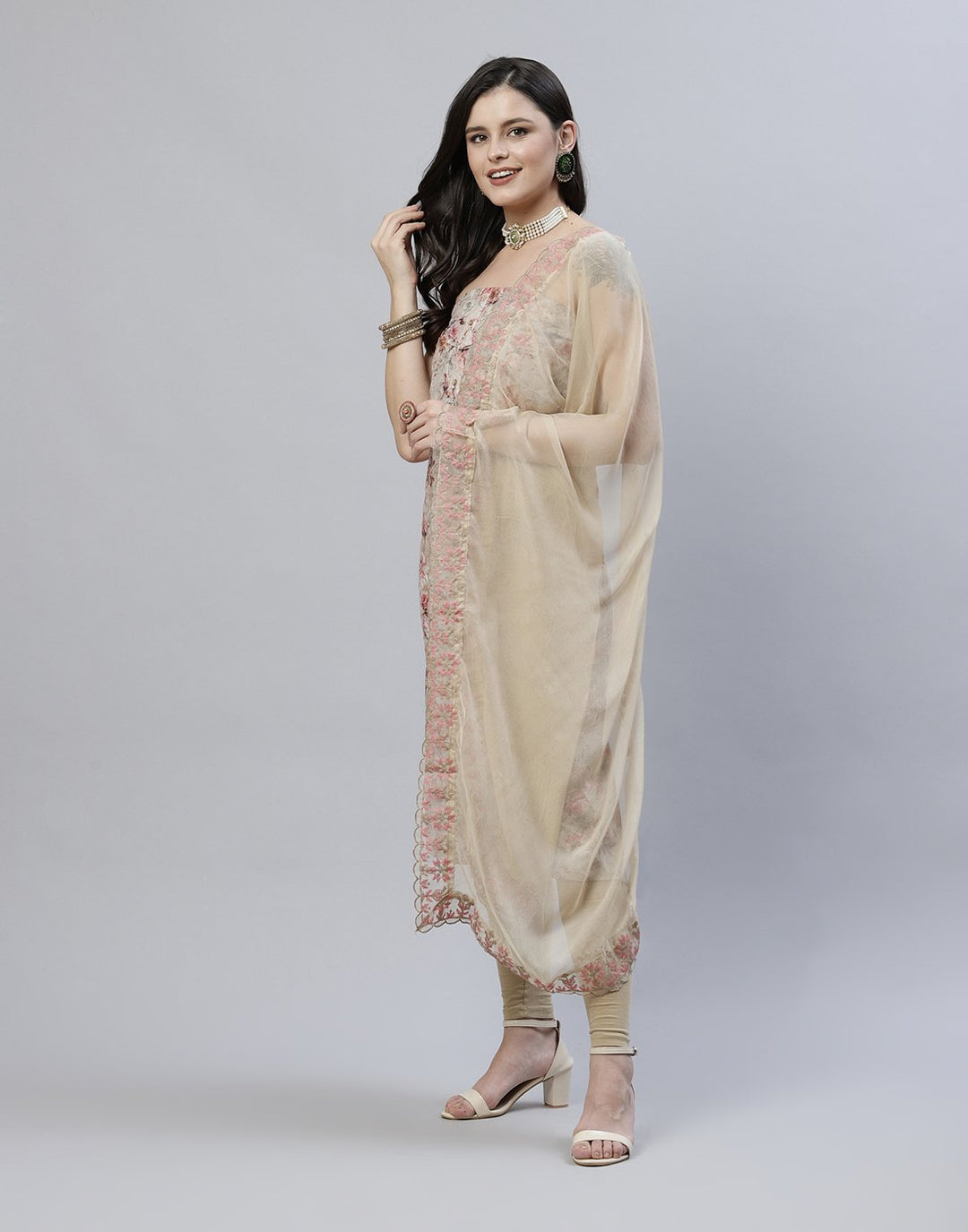 Printed Muslin Suit Piece