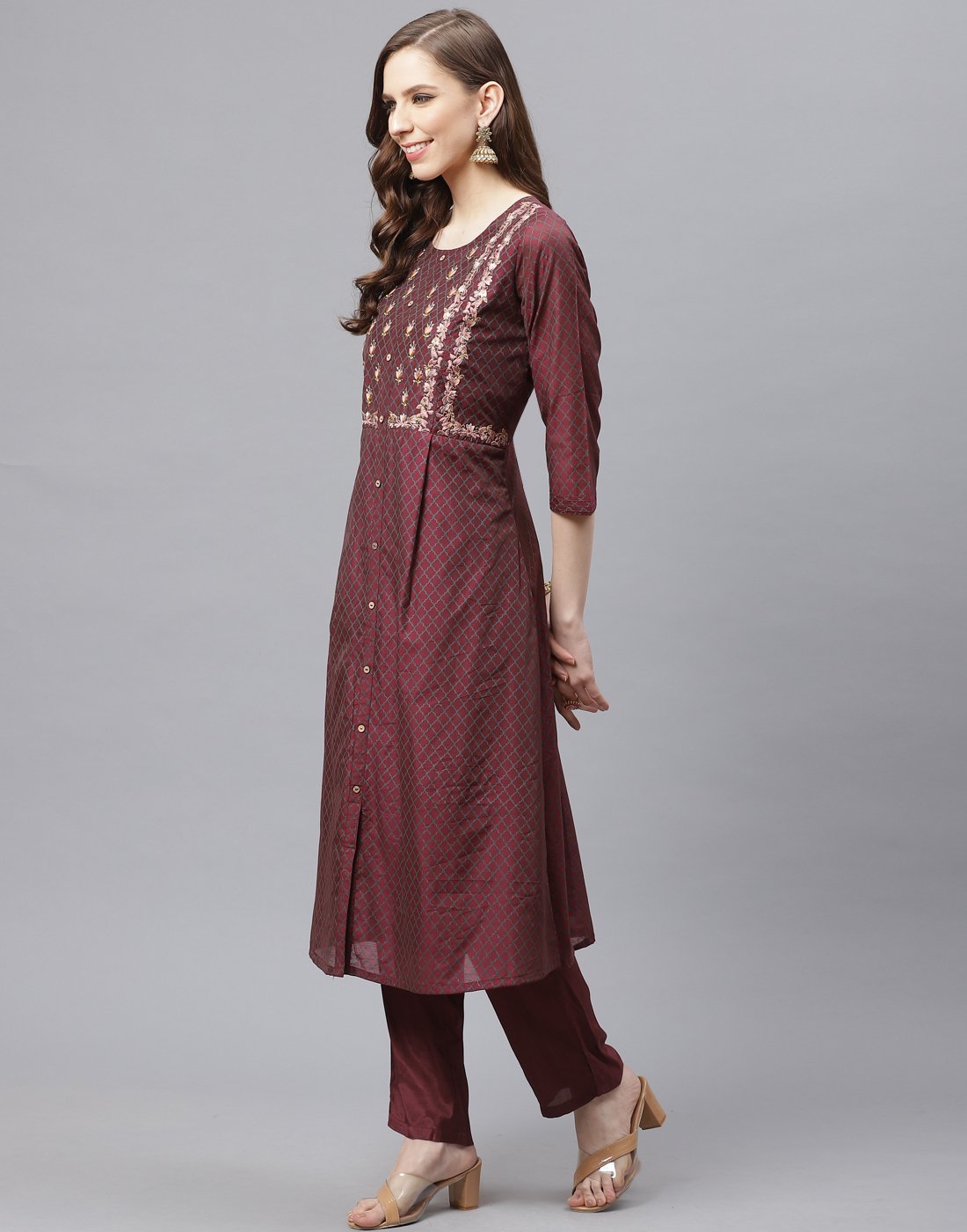 Cotton Kurti Pant Set