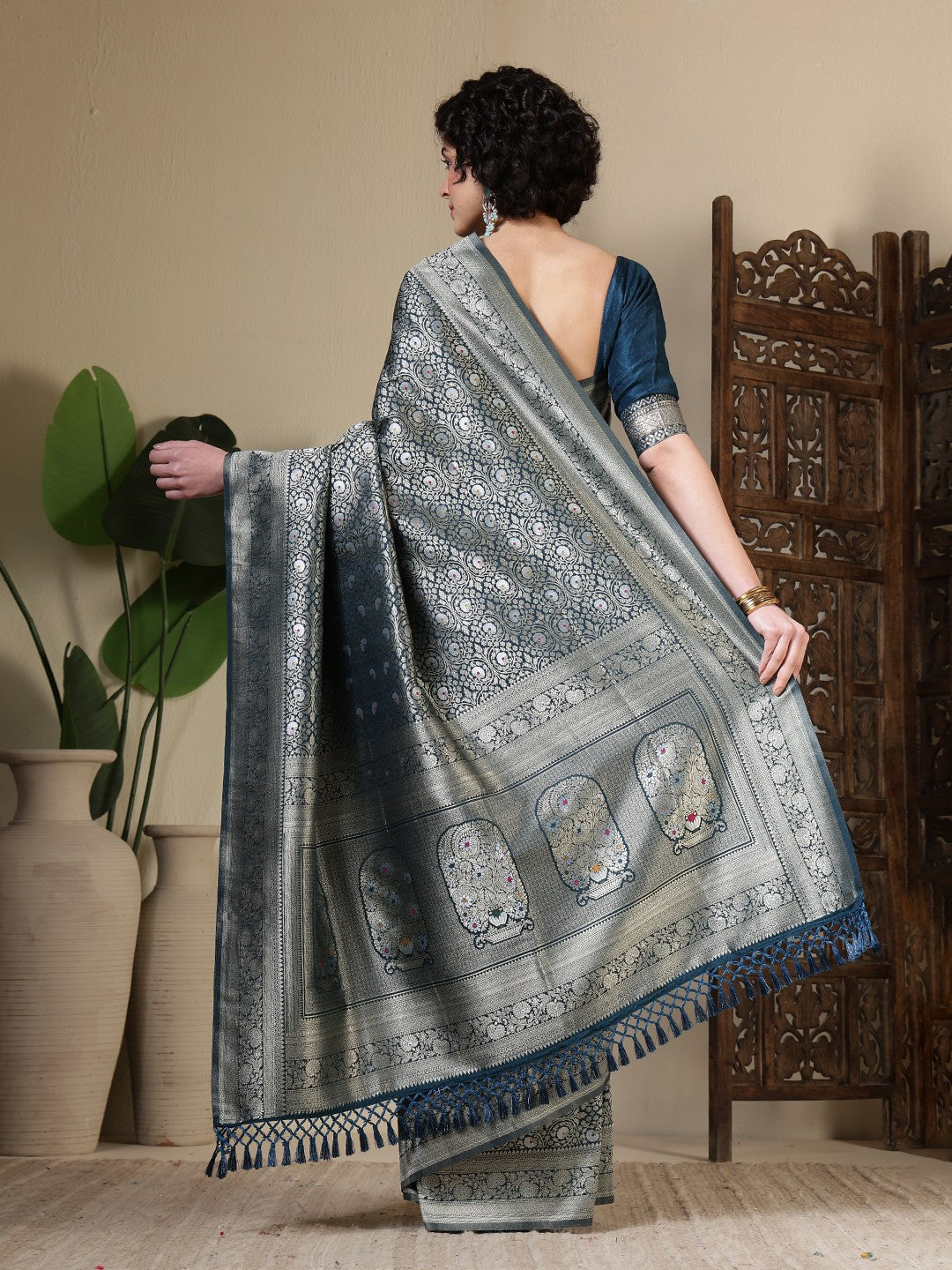 Woven Design Art Silk Saree