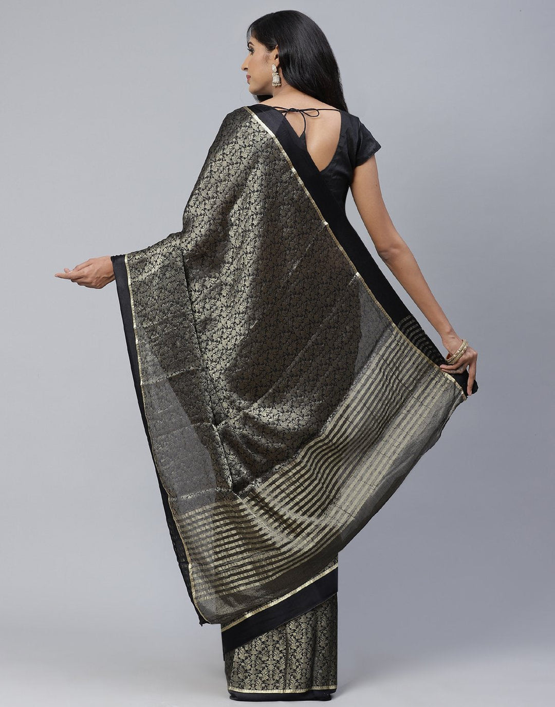 Zari Jaal Georgette Saree