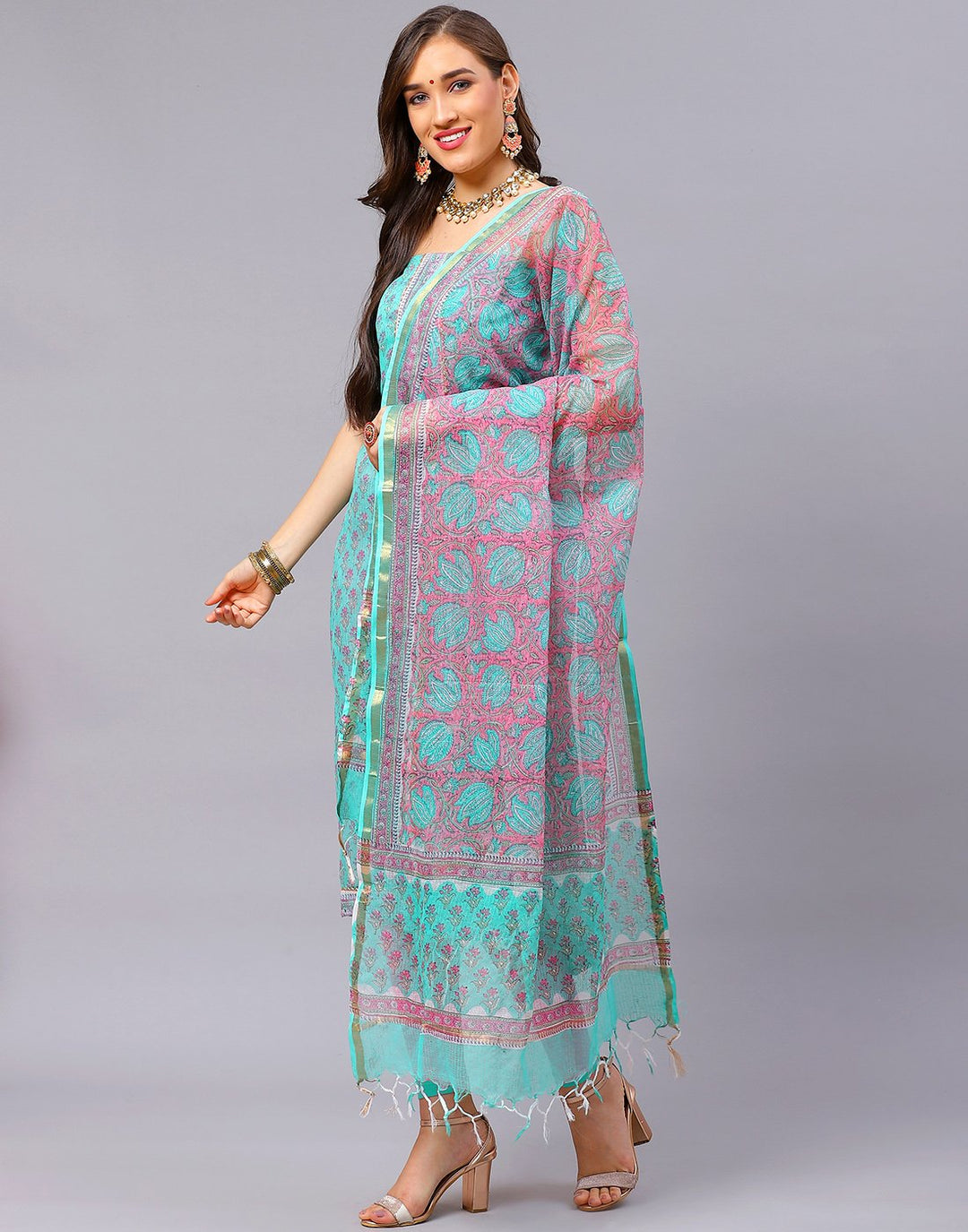 Cotton Printed Suit Piece