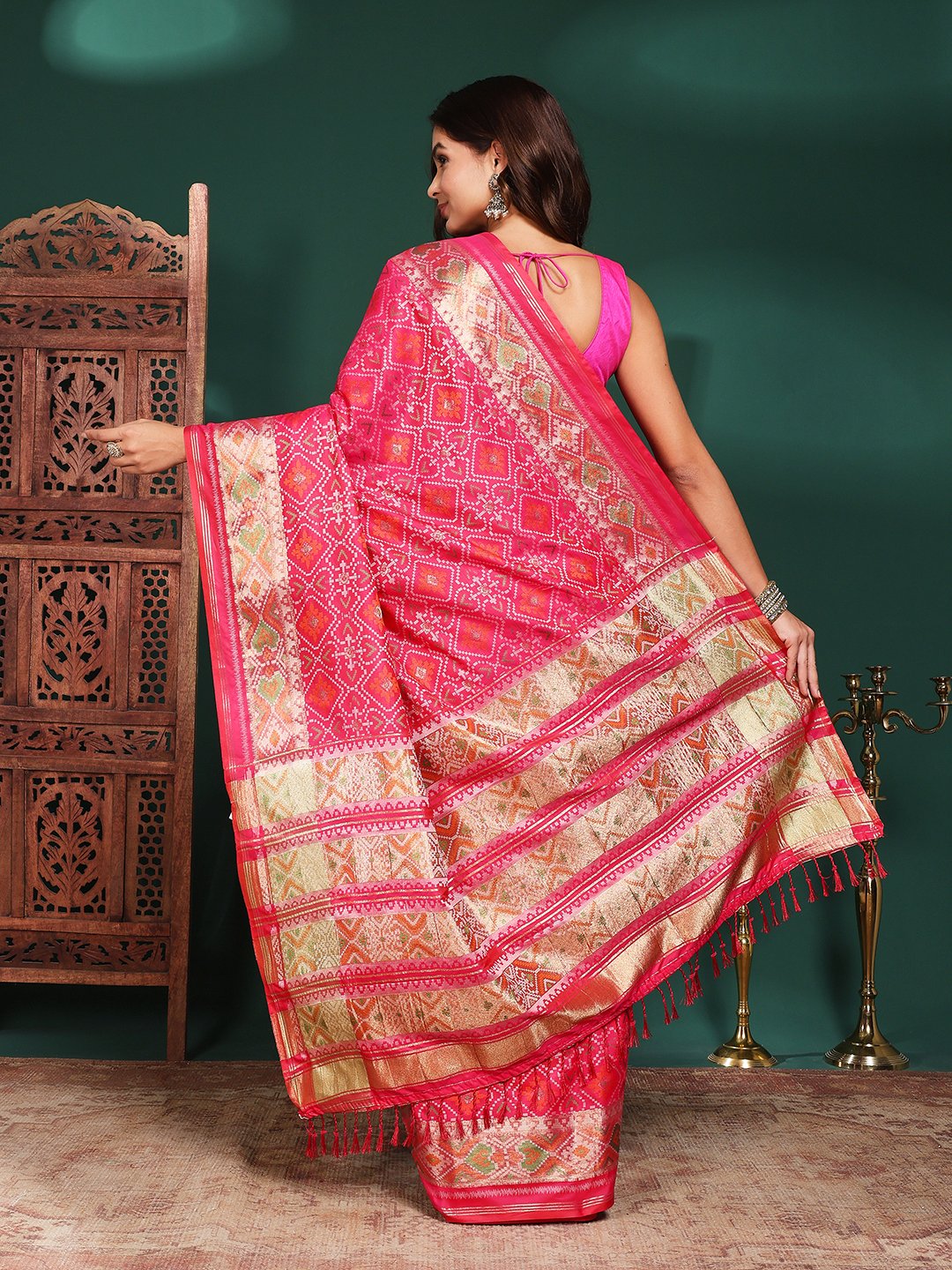 Woven Design Art Silk Saree