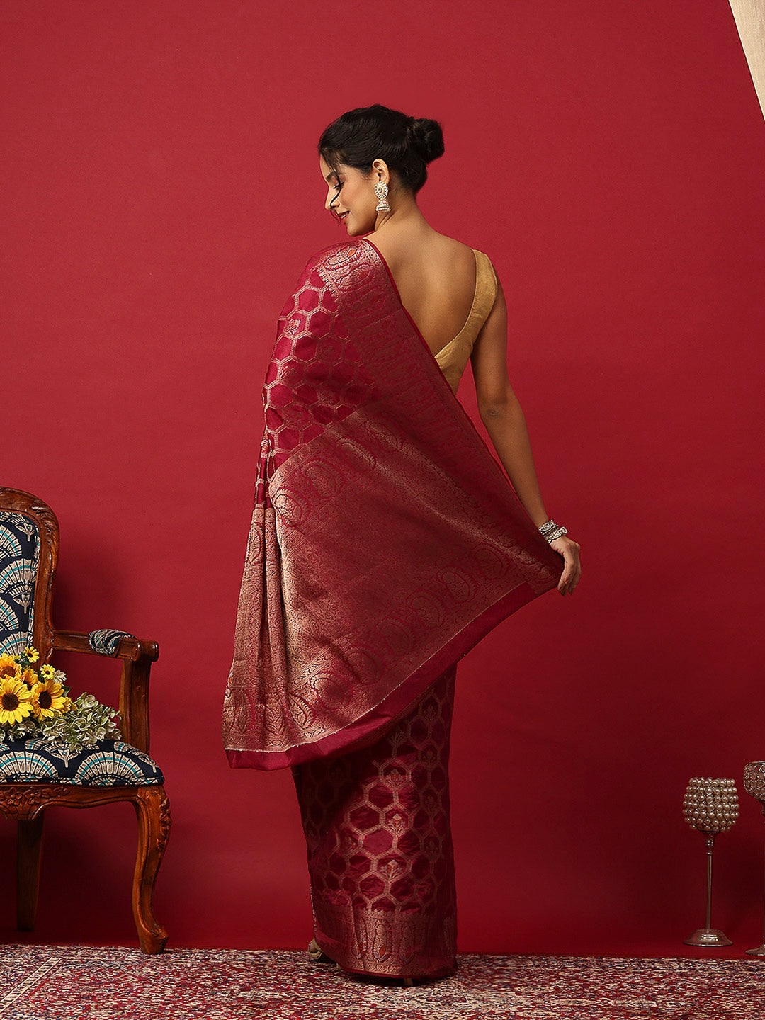 Woven Design Art Silk Saree