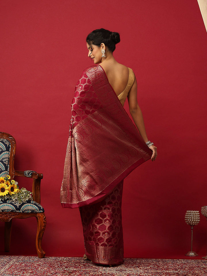 Woven Design Art Silk Saree