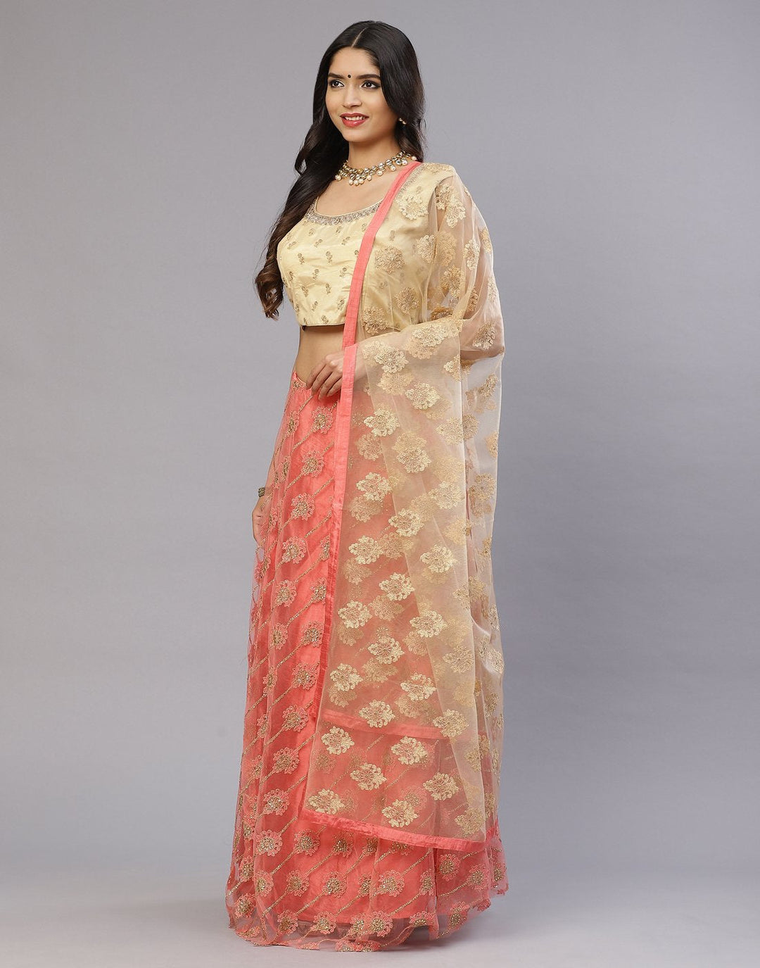 Assorted Handloom Dupion Laacha
