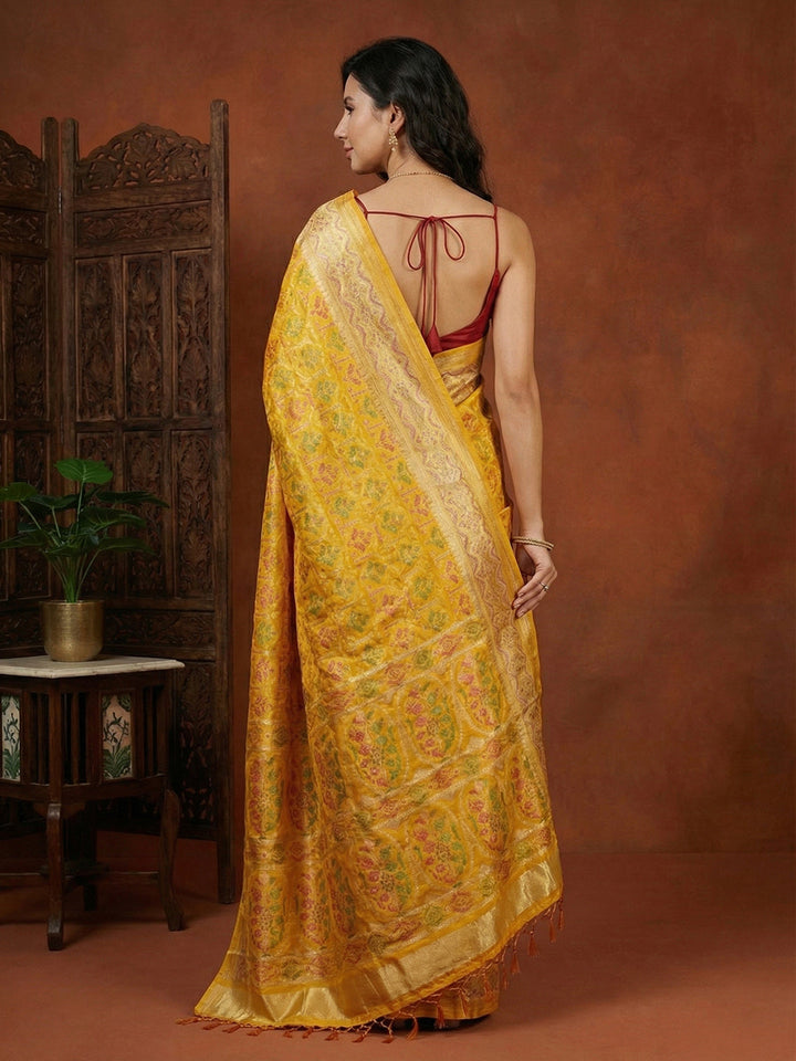 Woven Design Art Silk Saree