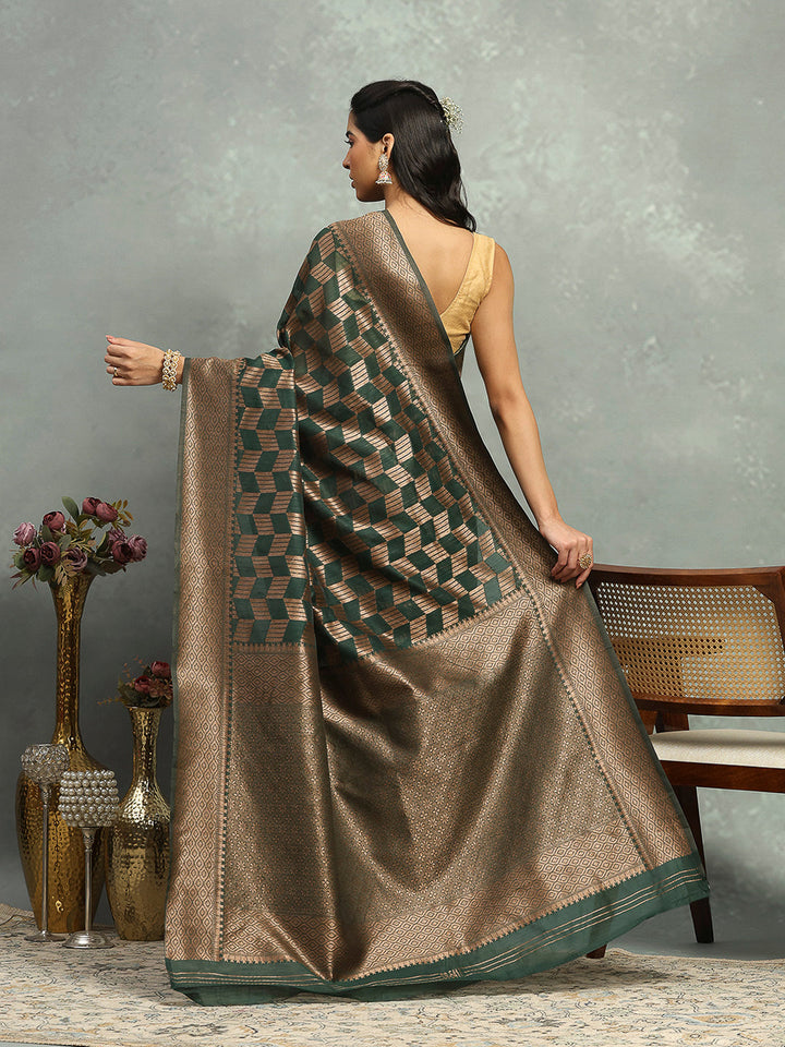 Woven Design Art Silk Saree