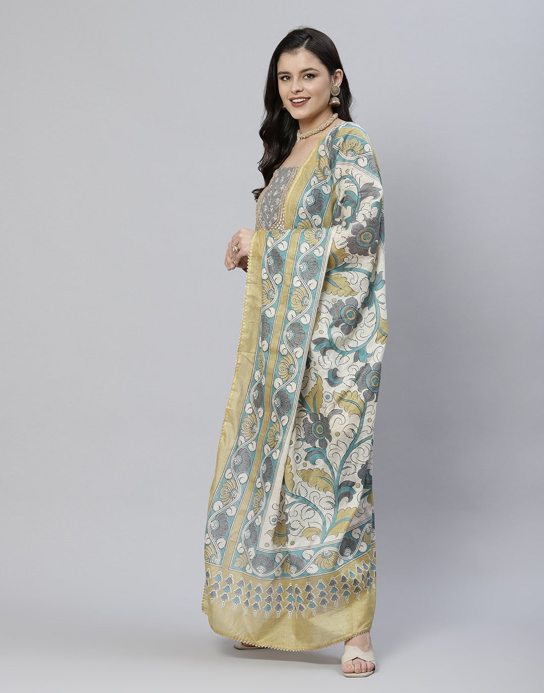 Printed Cotton Suit Piece