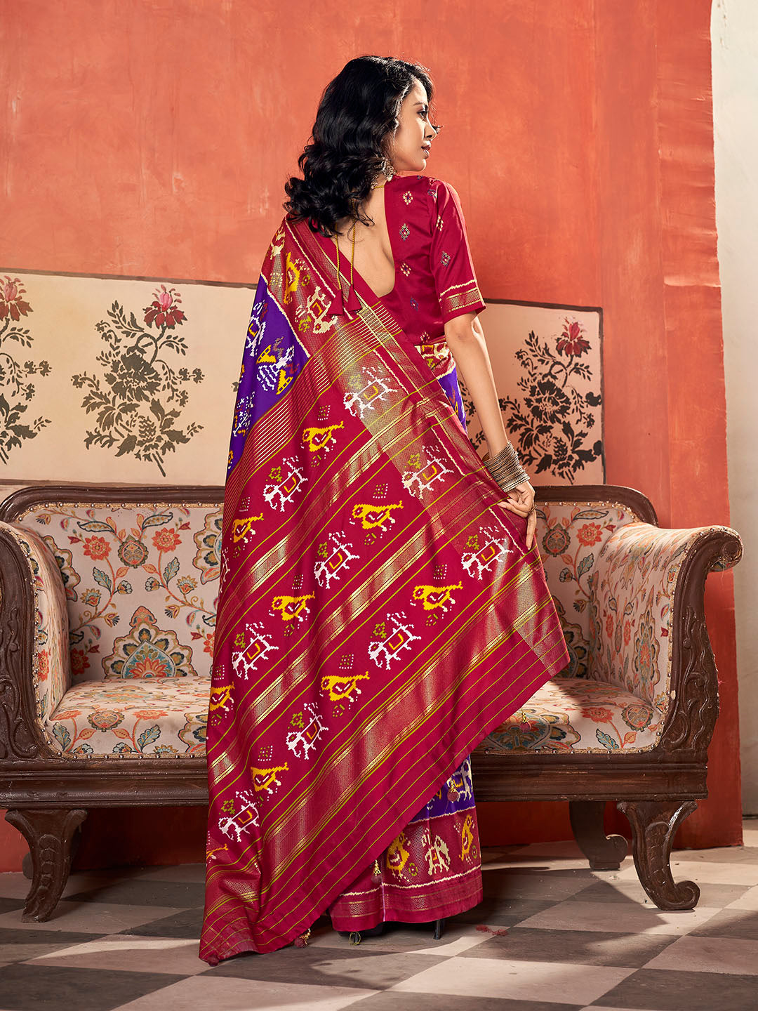 Printed Art Silk Saree