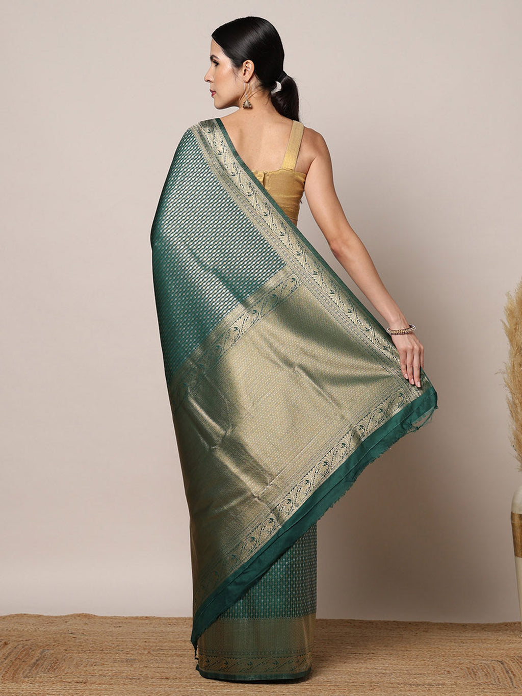 Woven Design Kanjivaram Saree