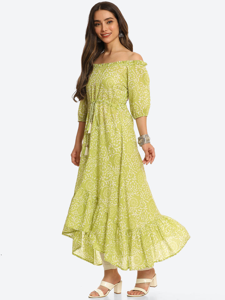 Printed Cotton Kurta