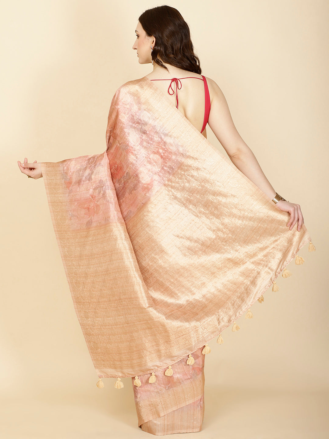 Paisley Woven Handloom Saree