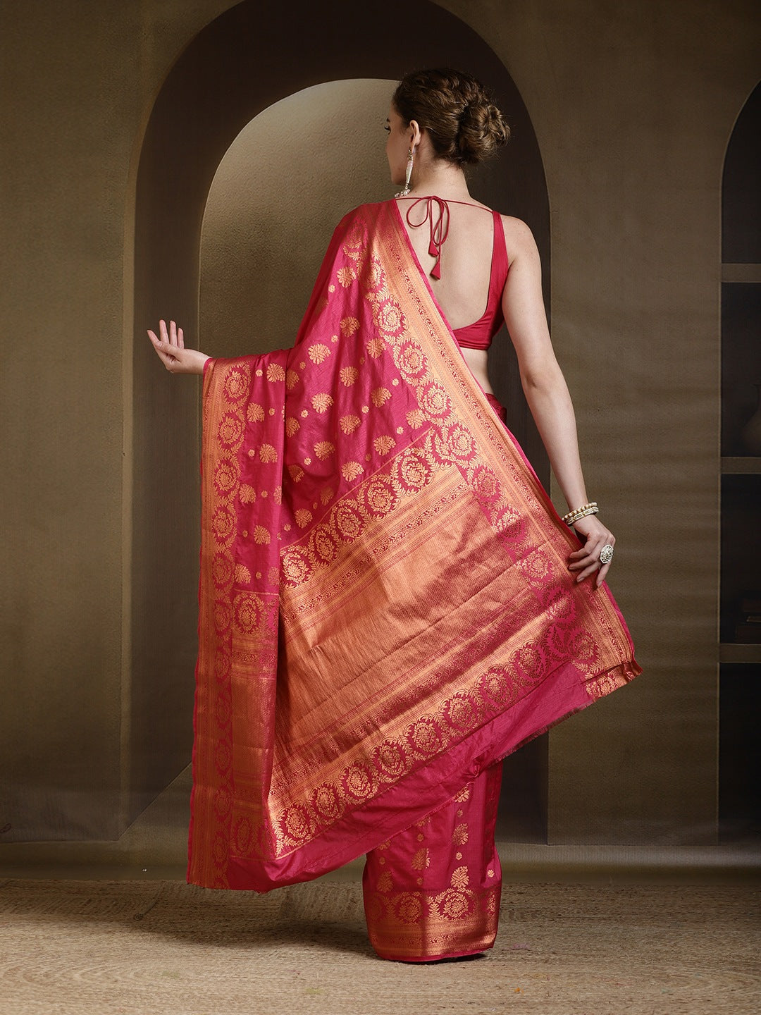 Woven Design Art Silk Saree