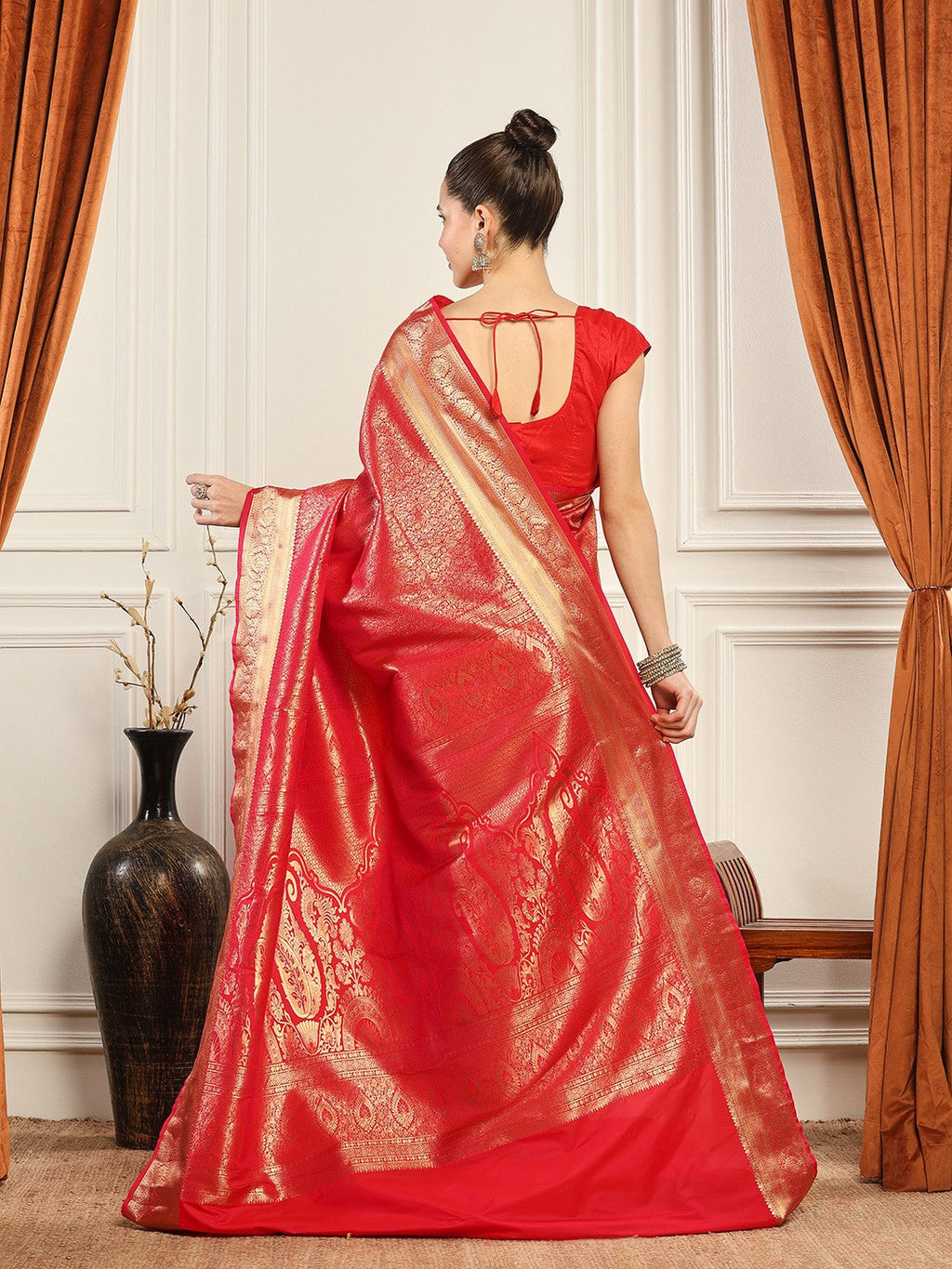 Woven Design Art Silk Saree