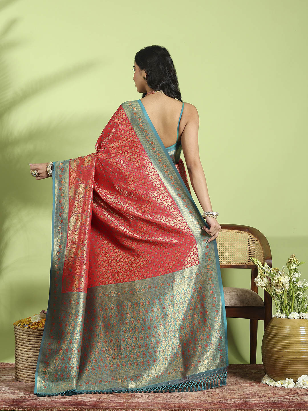 Woven Design Art Silk Saree