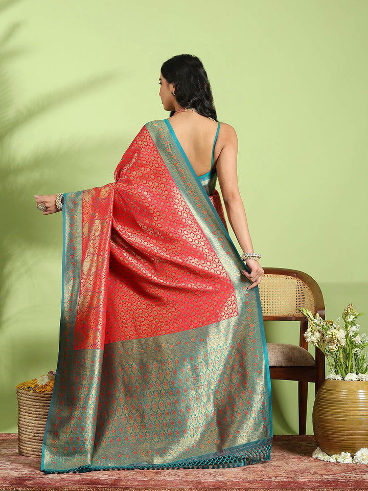 Woven Design Art Silk Saree
