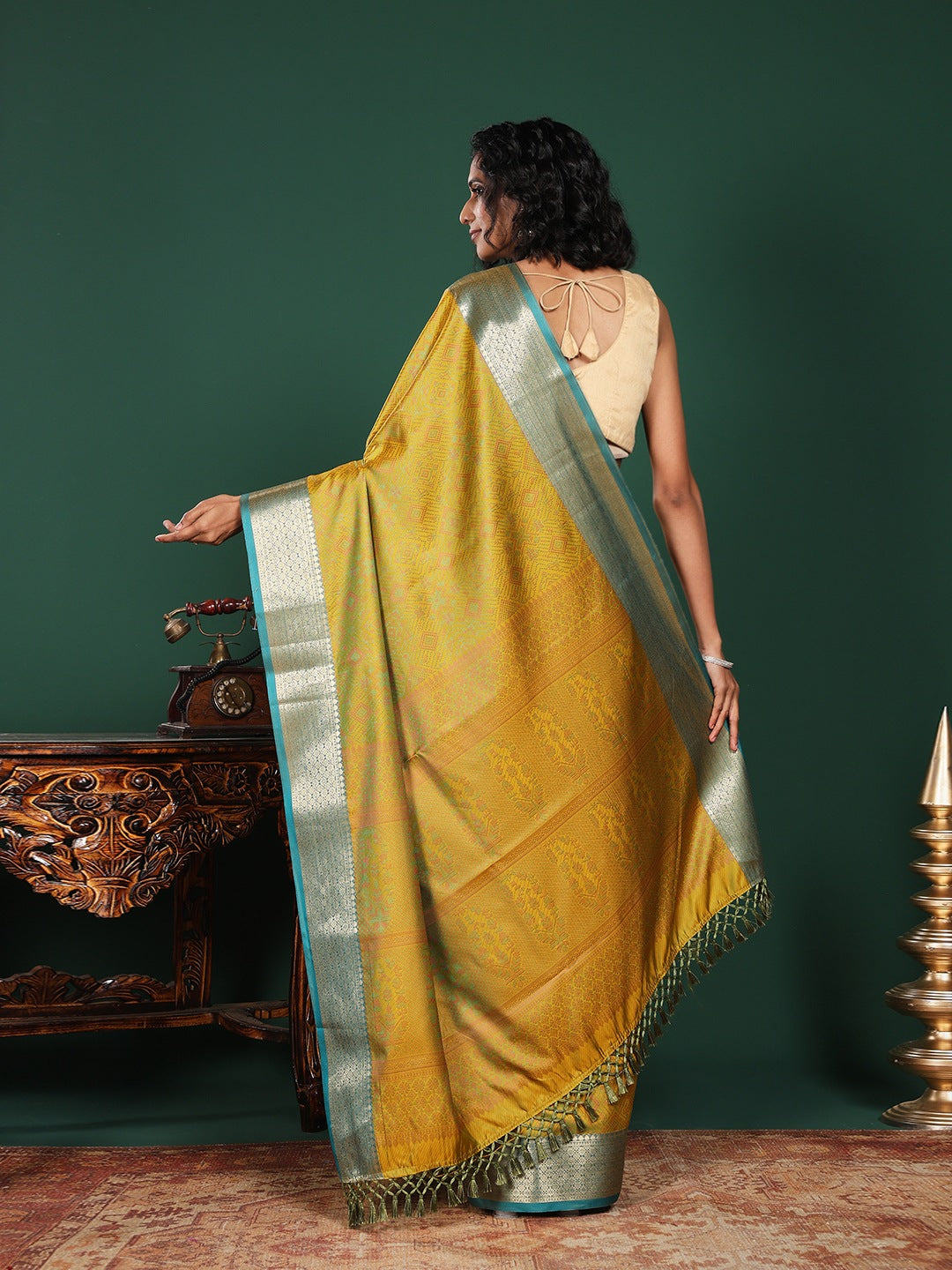 Woven Design Art Silk Saree