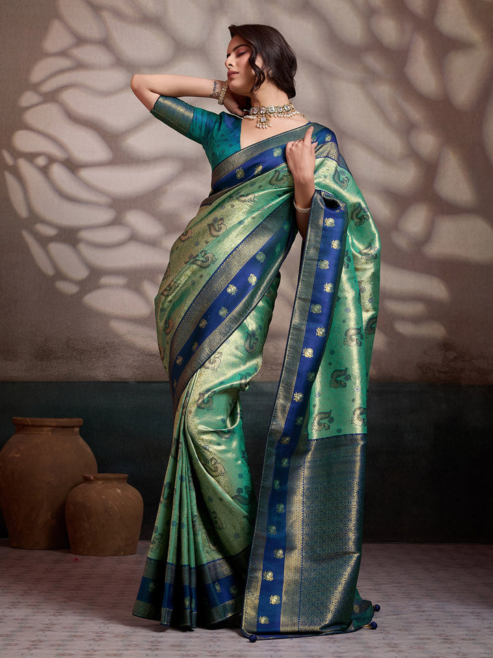 Woven Design Art Silk Saree