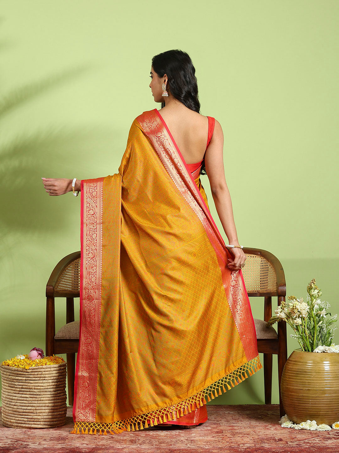 Woven Design Art Silk Saree