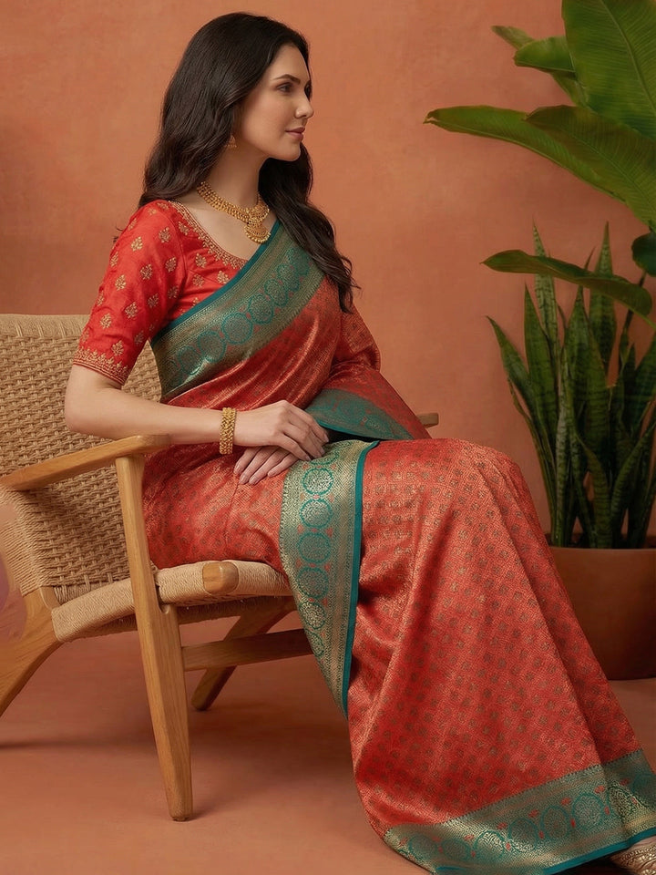 Woven Design Art Silk Saree