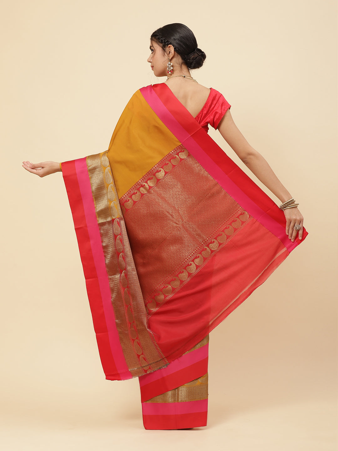 Cotton Wovn Saree
