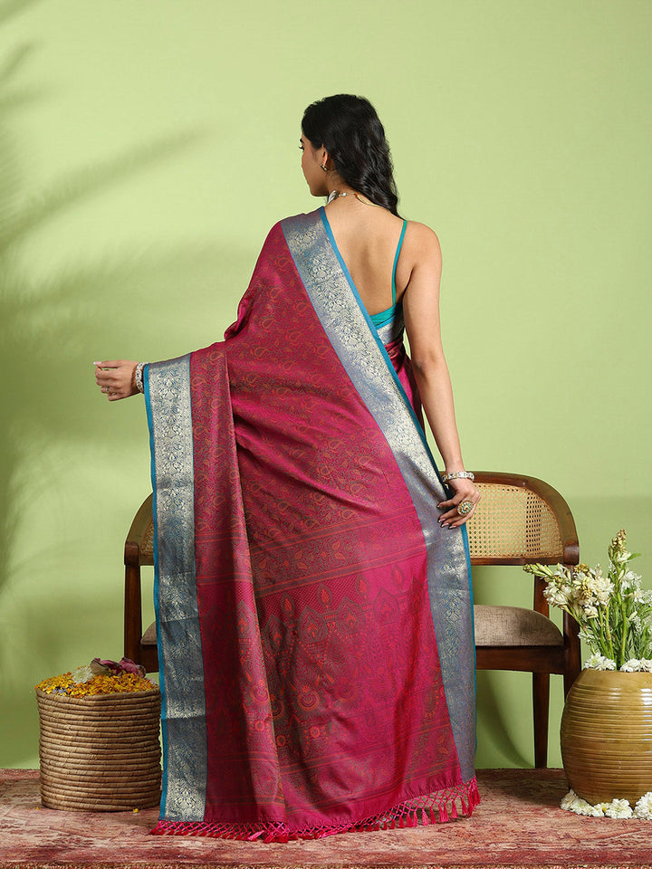Woven Design Art Silk Saree