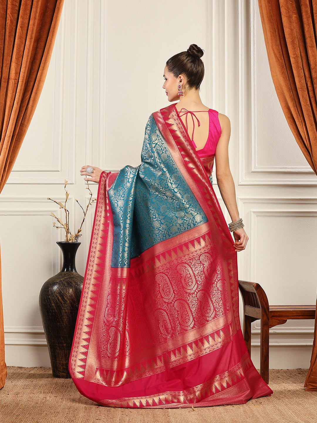 Woven Design Art Silk Saree