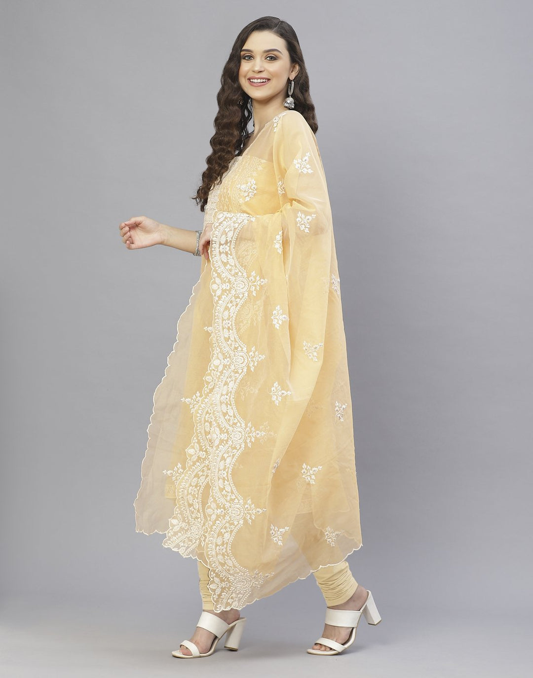Cotton Embroidery Suit Set