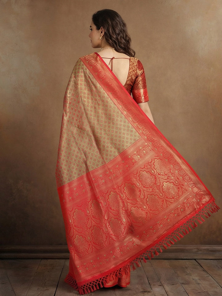 Woven Design Art Silk Saree