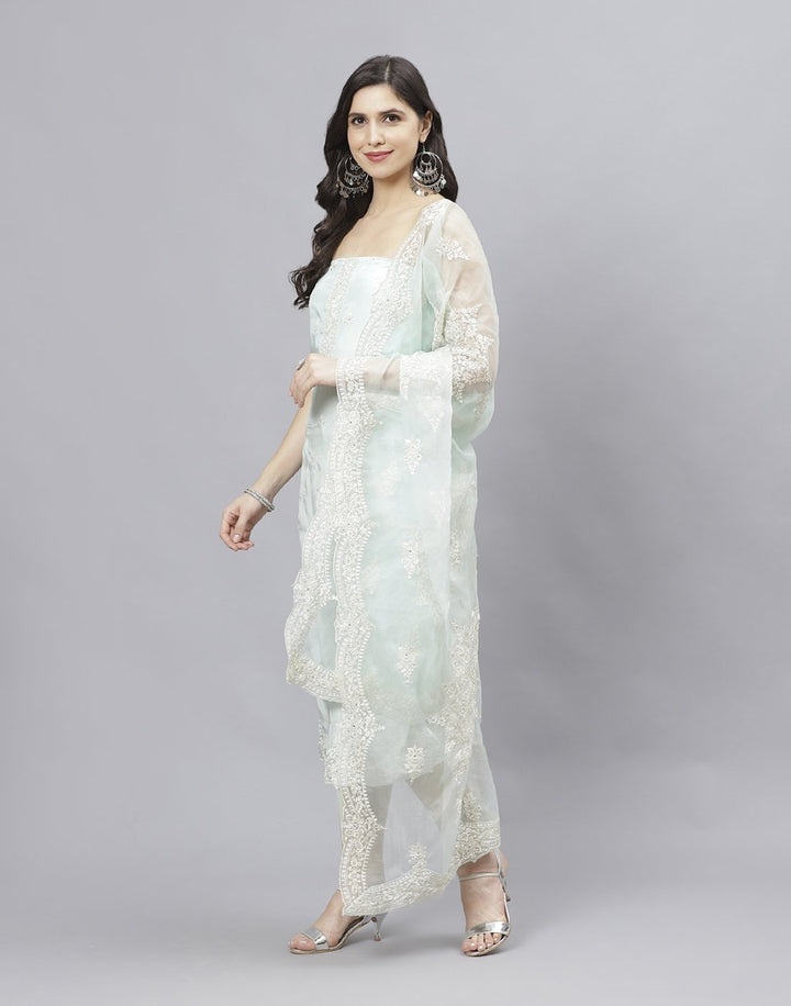 Muslin Embroidered Suit piece