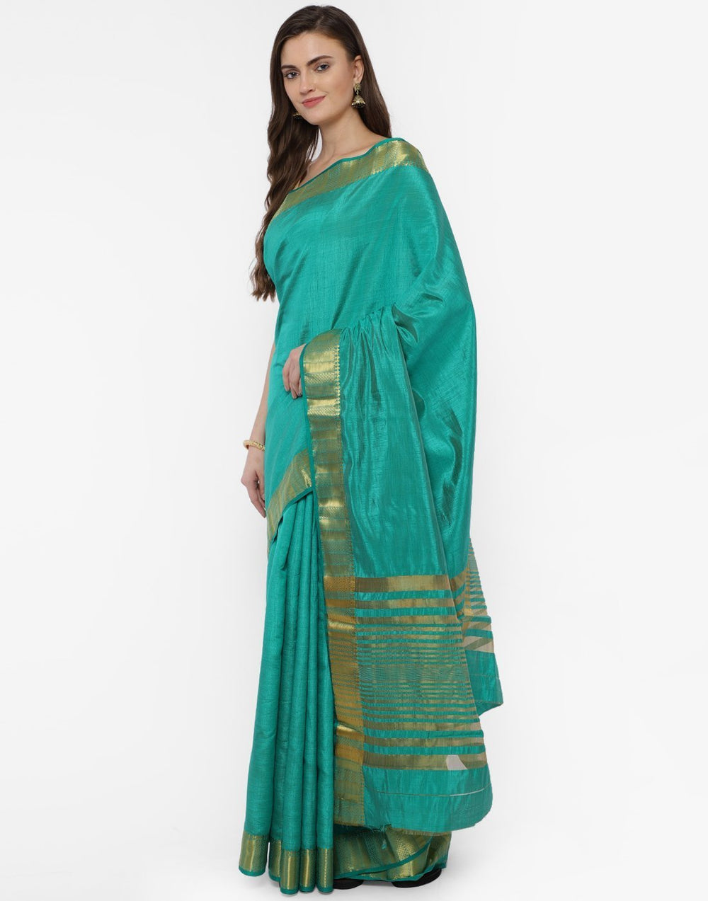 MBZ Meena Bazaar-Art Handloom Woven Saree
