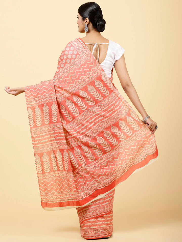 Printed Cotton Saree